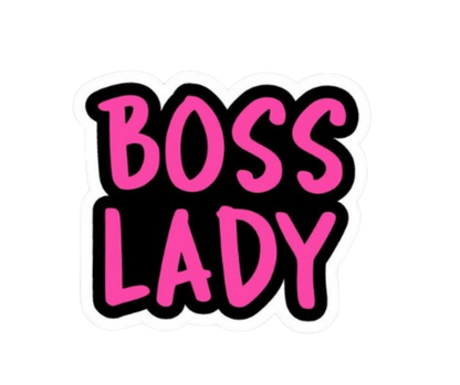 Pink Girl Sticker Set | Customized Sticker BD