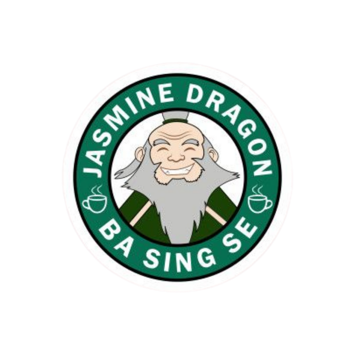 Avatar: The Last Airbender Uncle Iroh Jasmine Dragon Sticker | Customized Sticker BD