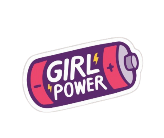 Pink Girl Sticker 3 | Customized Sticker BD