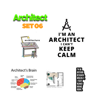 Architect Sticker Set 6 | Sticker