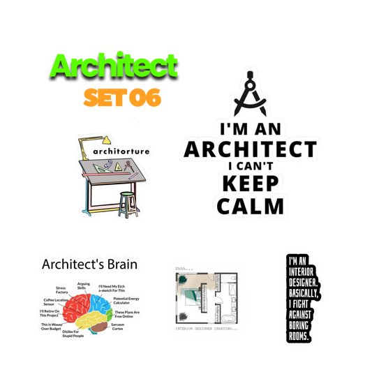 Architect Sticker Set 6 | Sticker