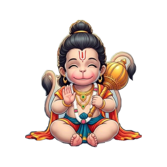 Hanuman Sticker 3 | Om, Gods, Mantras & Spritual Symbol | Customized Sticker BD