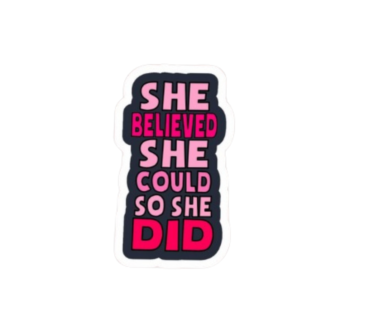 Pink Girl Sticker 5 | Customized Sticker BD