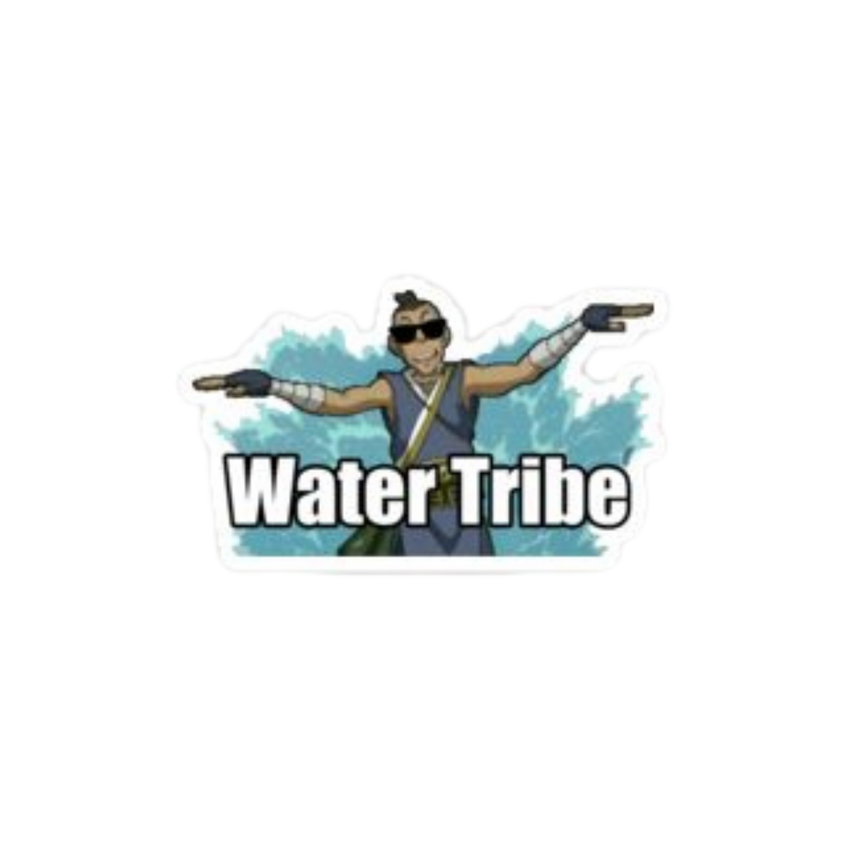 Avatar: The Last Airbender Sokka Water Tribe Sticker | Customized Sticker BD