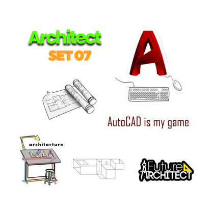 Architect Sticker Set 7 | Sticker