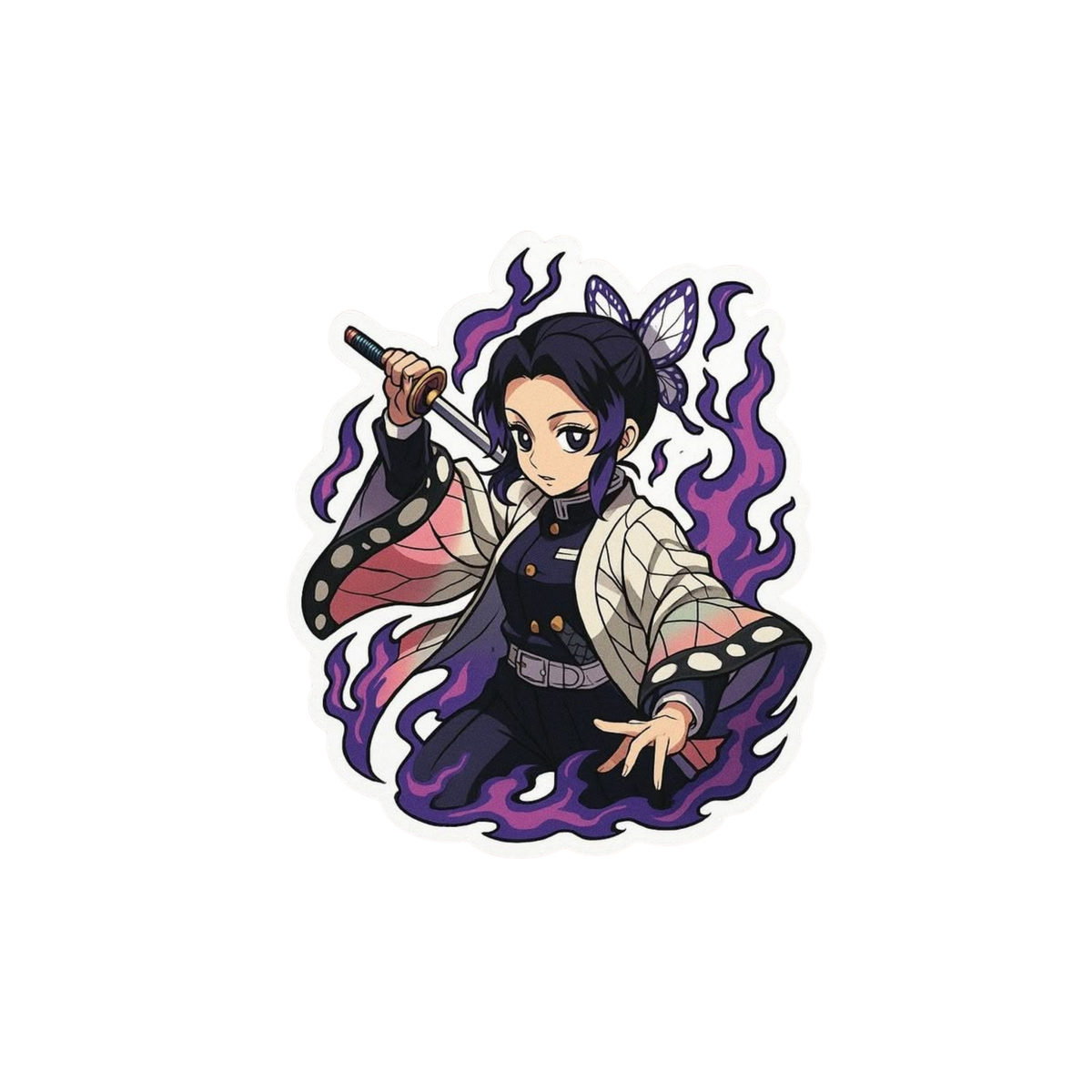 Shinobu Kocho Sticker | Insect Hashira | Demon Slayer