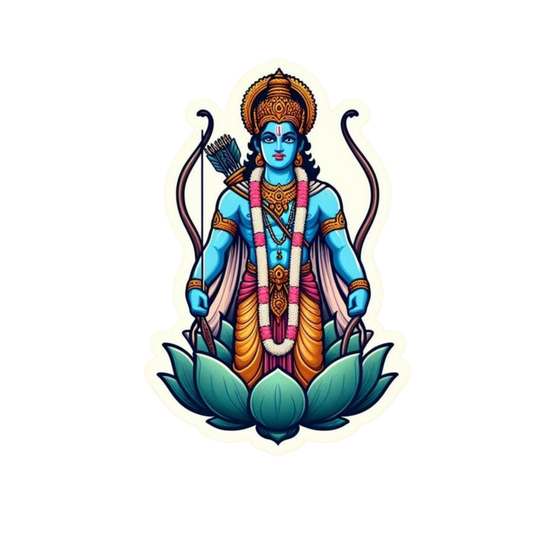 Ram Sticker | Om, Gods, Mantras & Spritual Symbol | Customized Sticker BD