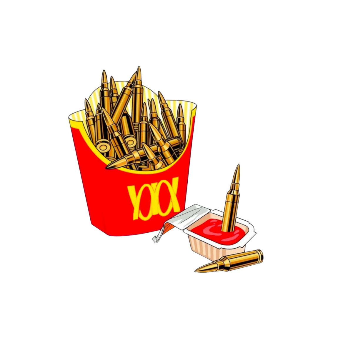 Ammo Snack Sticker | Customized Sticker BD