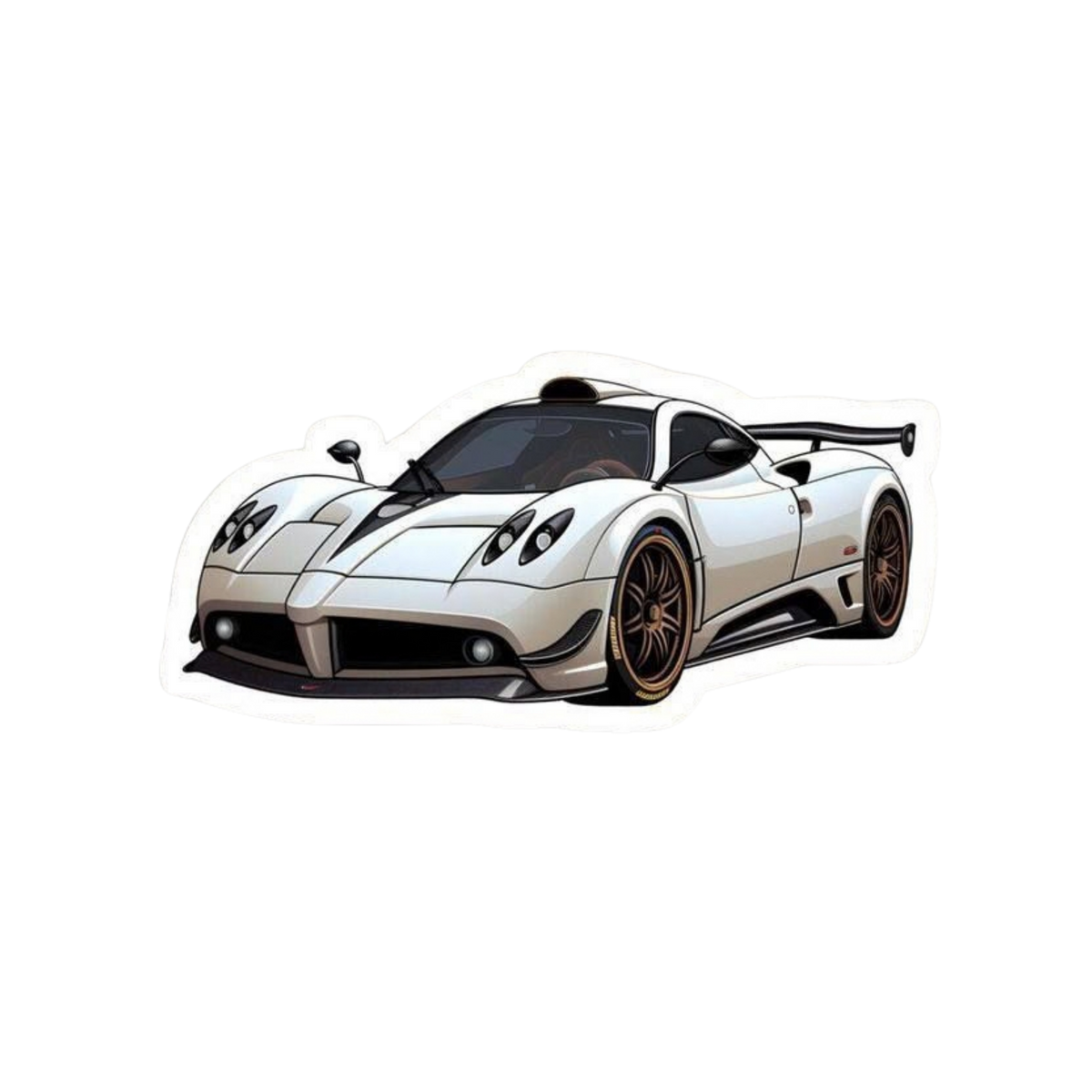 Aston Martin Car Sticker 4 | Customized Sticker BD