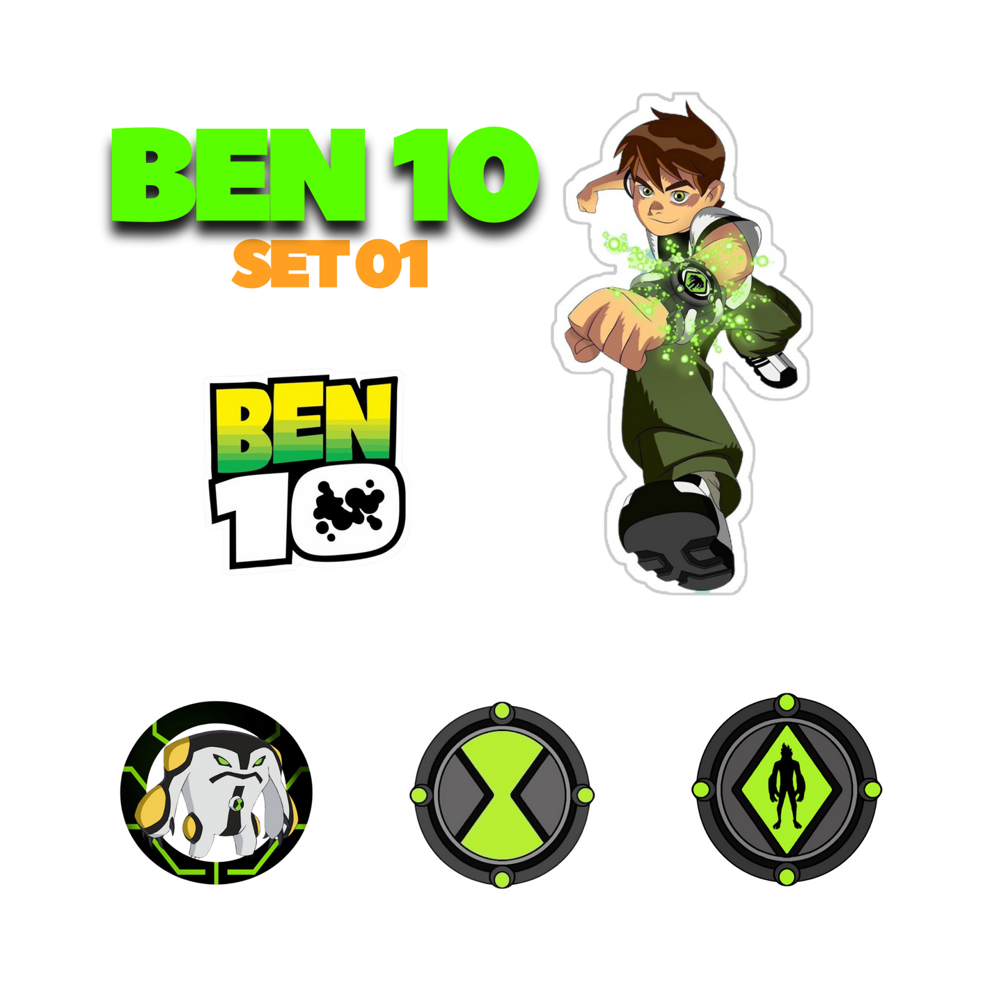 Ben 10 Sticker Set 1 | Sticker