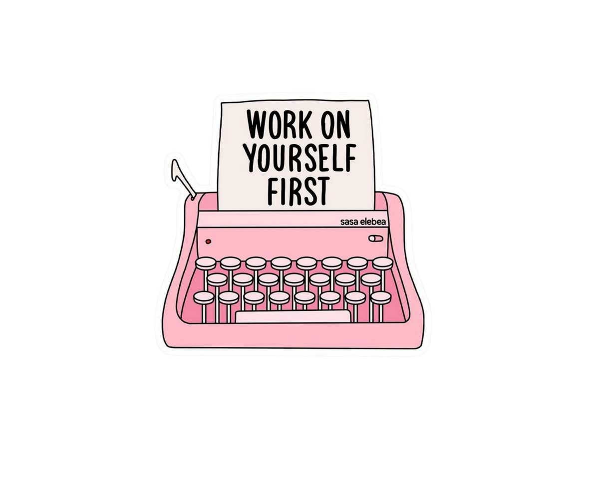 Pink Girl Sticker 16 | Customized Sticker BD