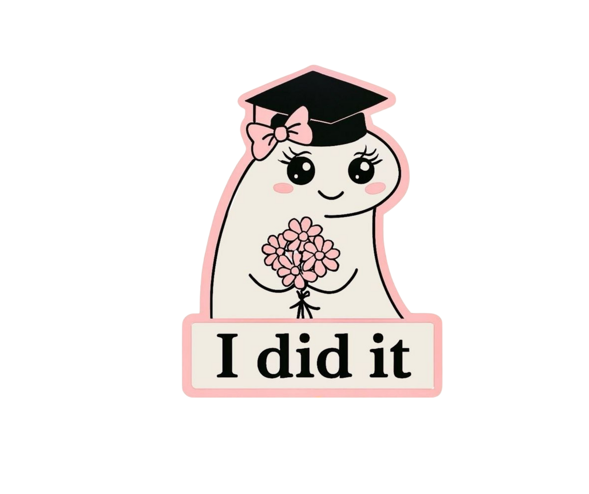 Pink Girl Sticker 18 | Customized Sticker BD