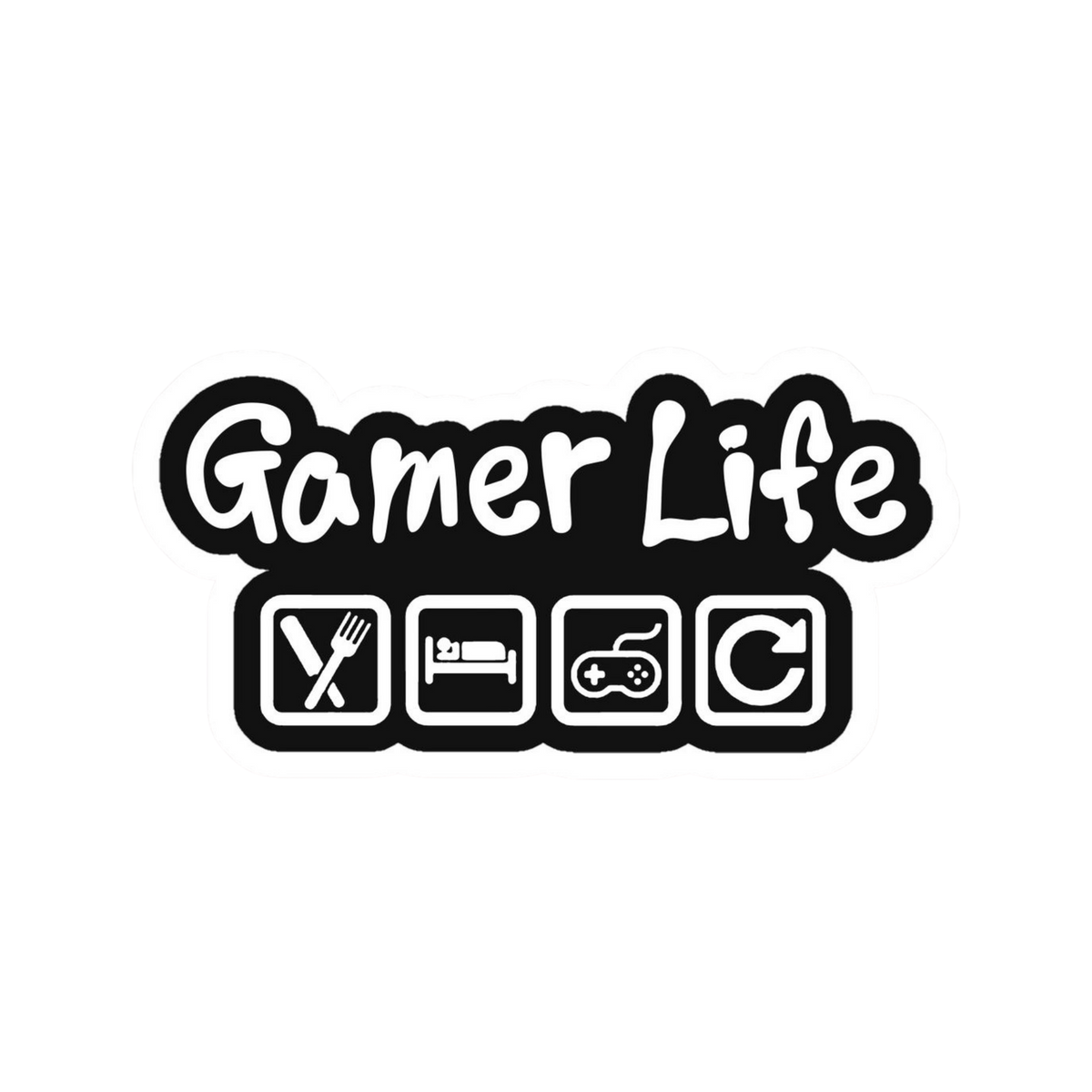 Game Sticker 24 | Gamer Life | Customized Sticker BD