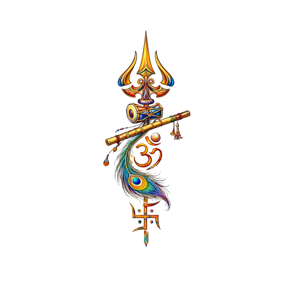 Sacred Hindu Symbols | Om, Gods, Mantras & Spiritual Symbol | Customized Sticker BD