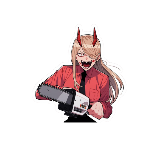 Power Devil Sticker | Chainsaw Man Anime Sticker | Customized Sticker BD