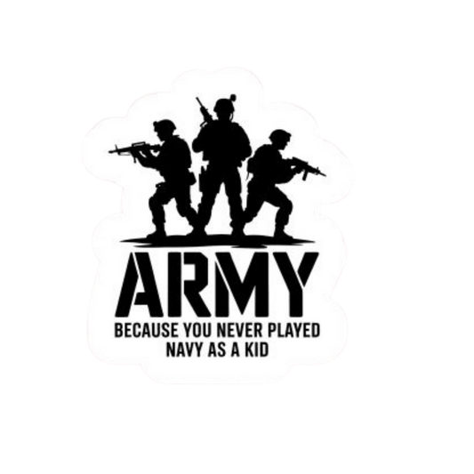 Funny Army Sticker | Combat & Military | Customized Sticker BD