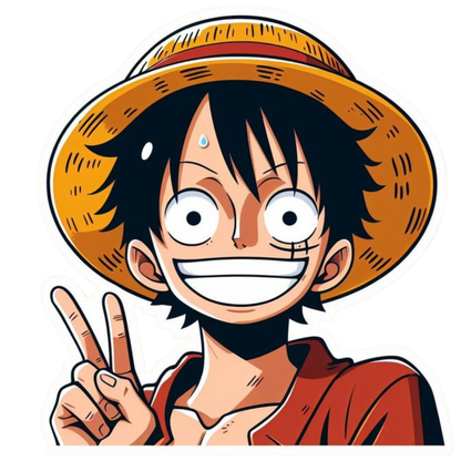 One Plece Sticker Set | Customized Sticker BD