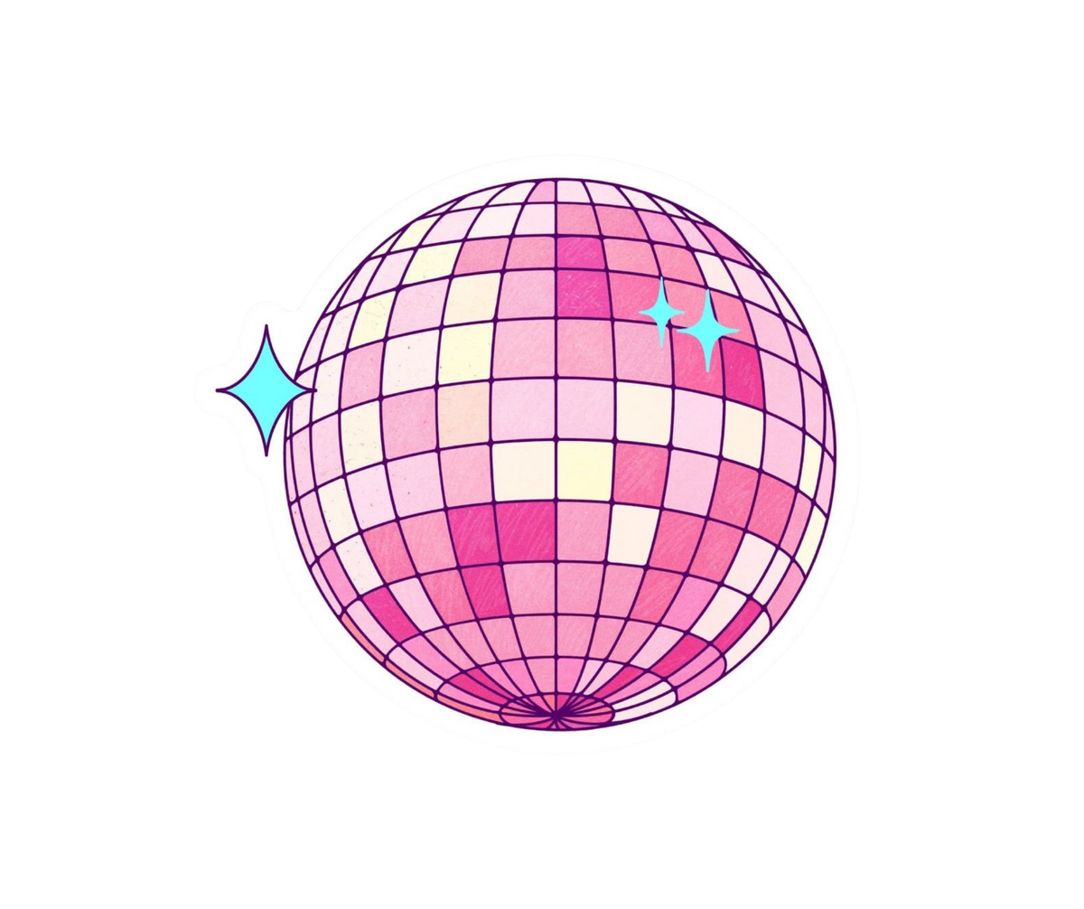 Pink Girl Sticker 23 | Aesthetic  | Customized Sticker BD