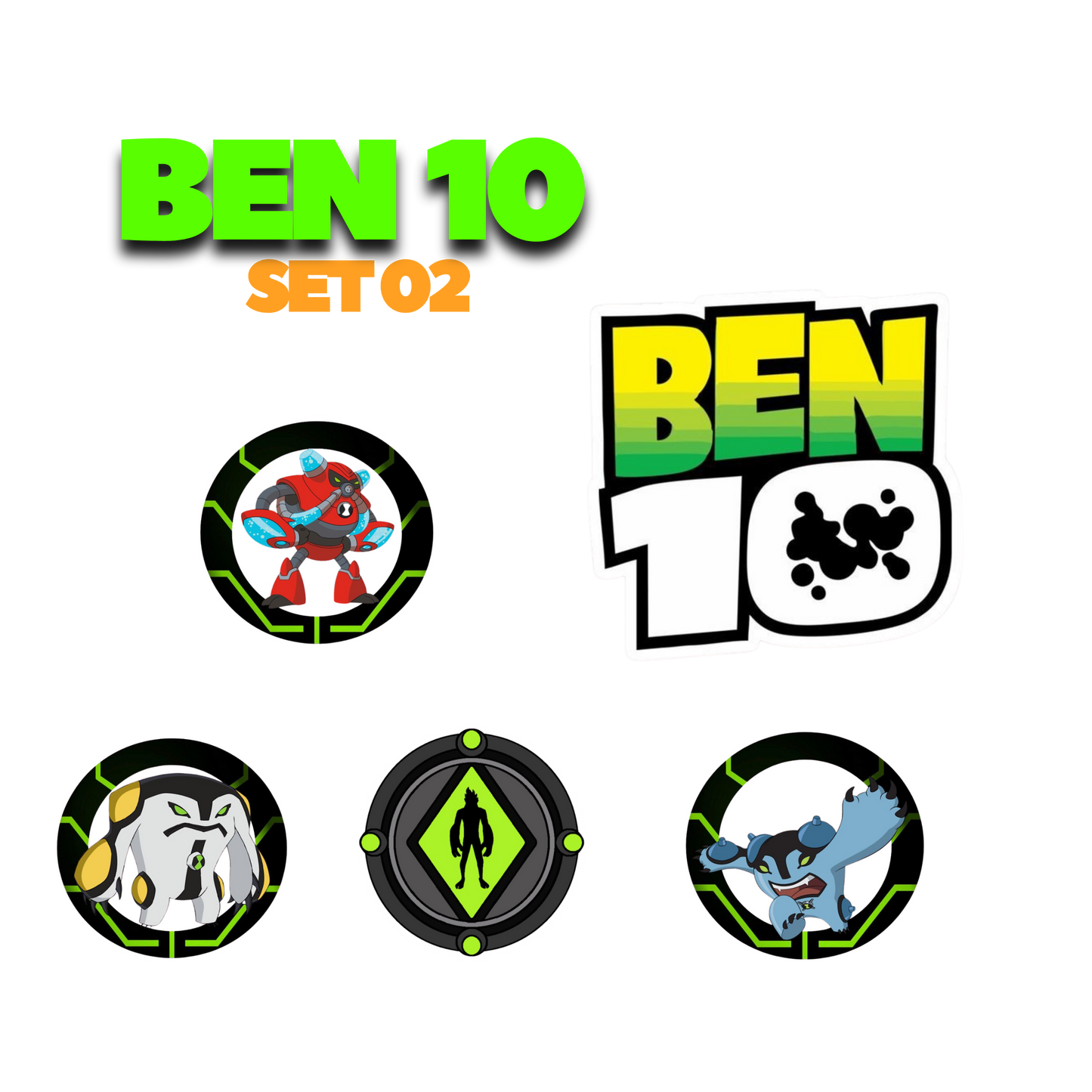 Ben 10 Sticker Set 2 | Sticker