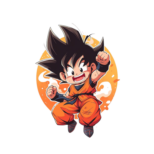 Goku Dragon Ball Z Sticker 2 | Anime| Customized Sticker BD