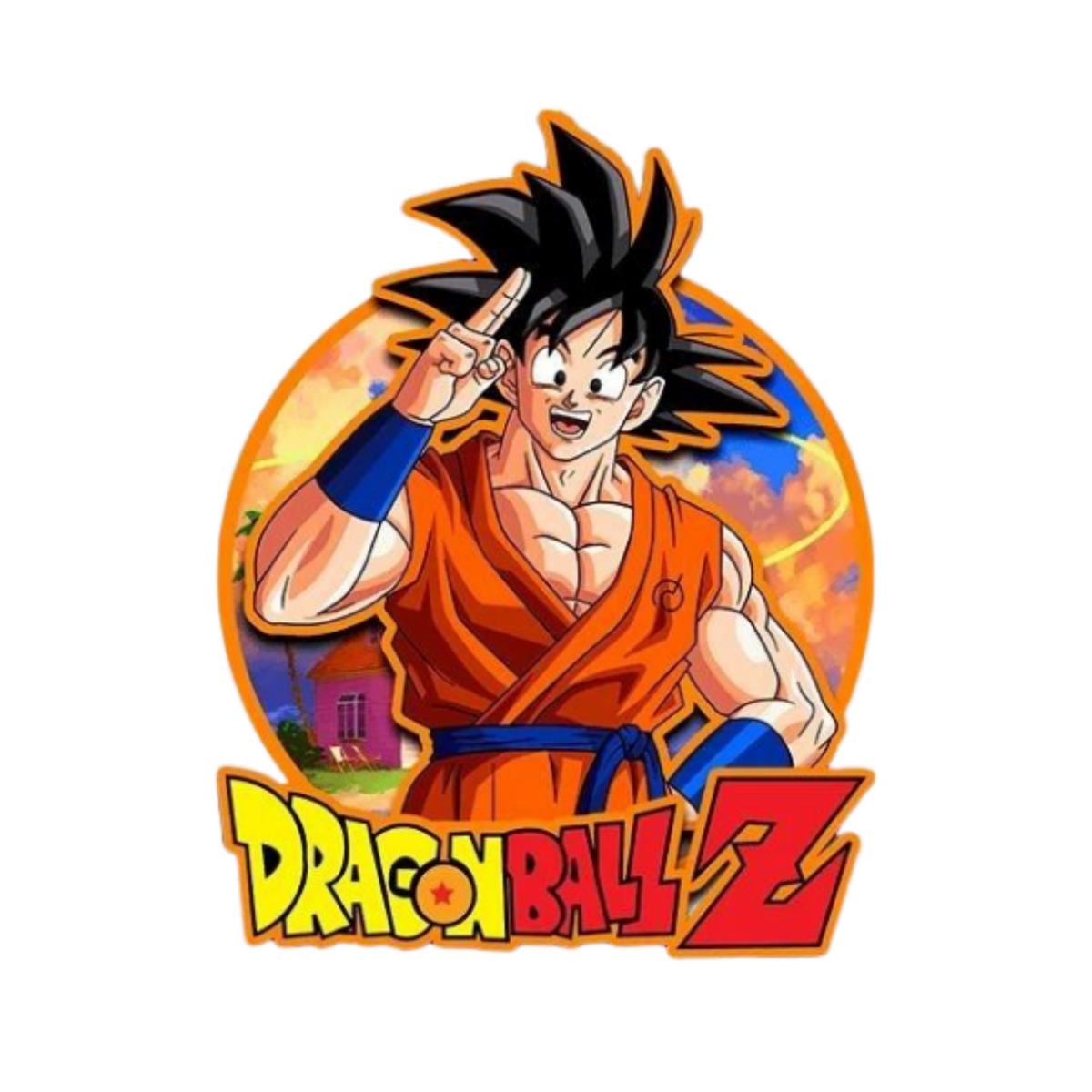 Goku Dragon Ball Z Sticker Set | Anime |Customized Sticker BD