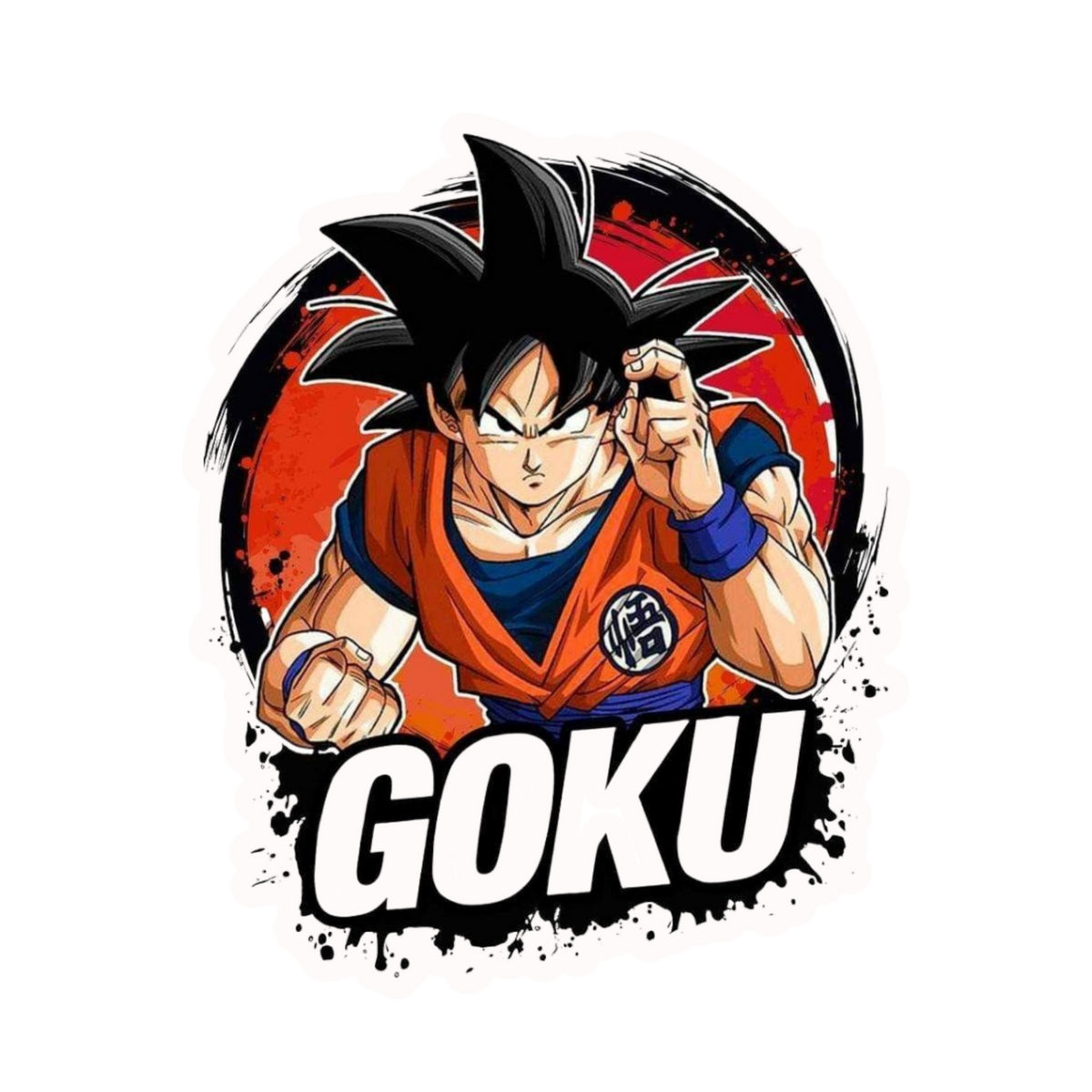 Goku Dragon Ball Z Sticker 5 | Anime| Customized Sticker BD