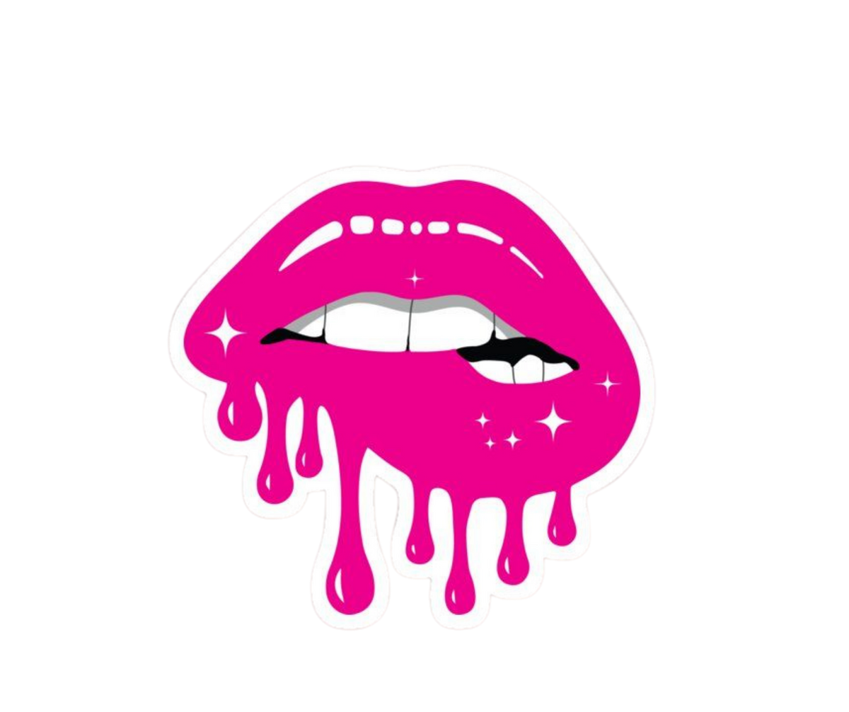 Pink Girl Sticker 29 | Aesthetic | Customized Sticker BD
