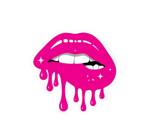 Pink Girl Sticker 29 | Aesthetic | Customized Sticker BD