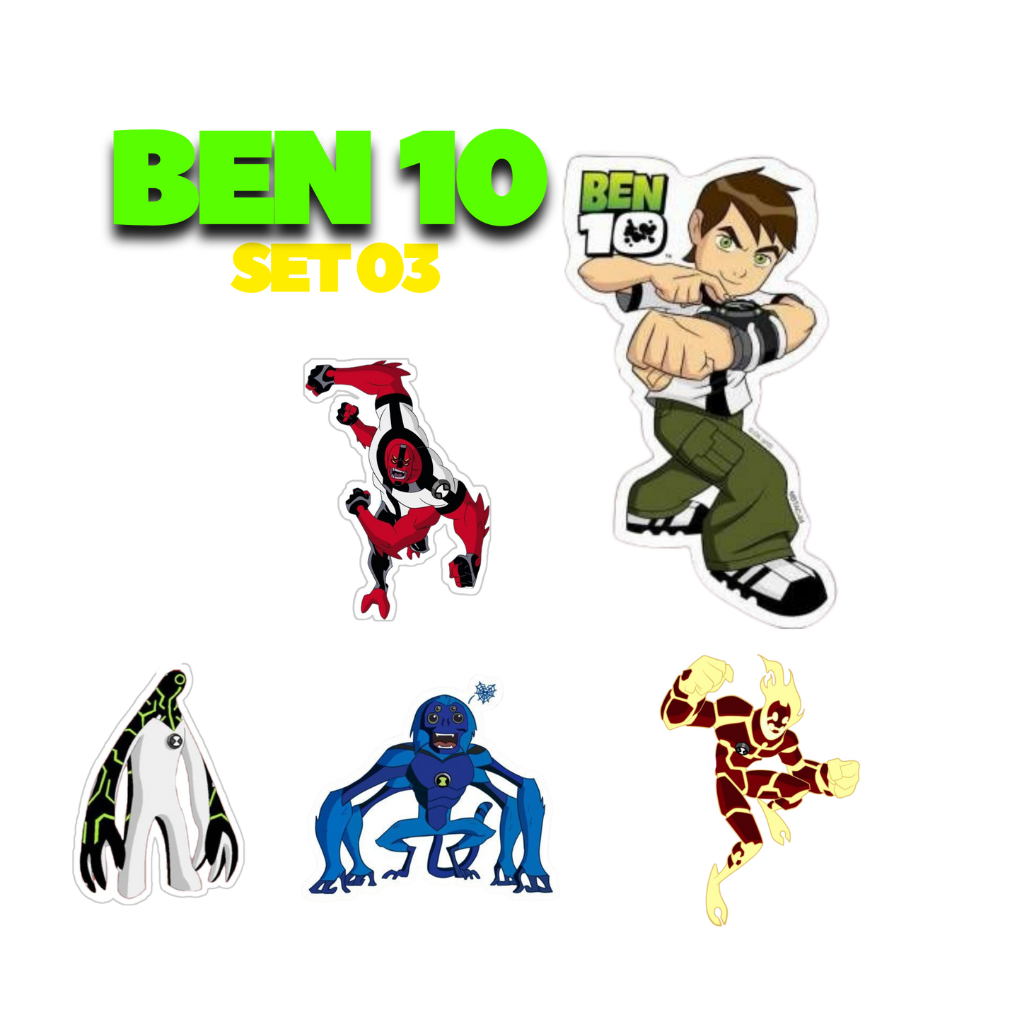 Ben 10 Sticker Set 3 | Sticker
