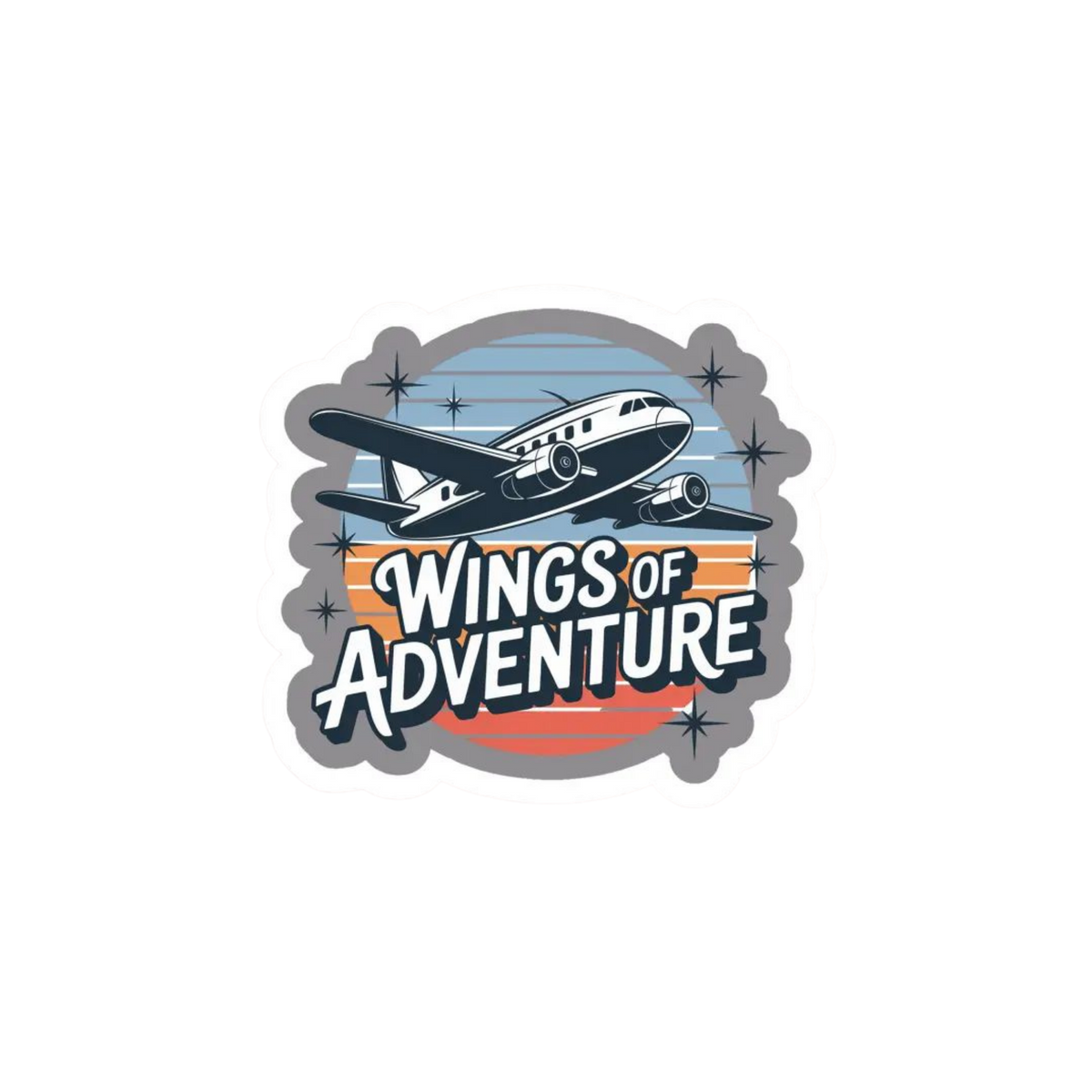 Air Force Sticker | Emblem Design | Customized Sticker BD