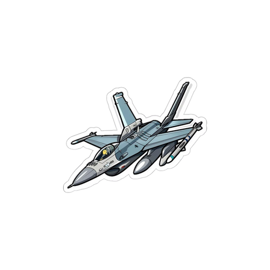 Fighter Jet Military Sticker | Combat & Military | Customized Sticker BD