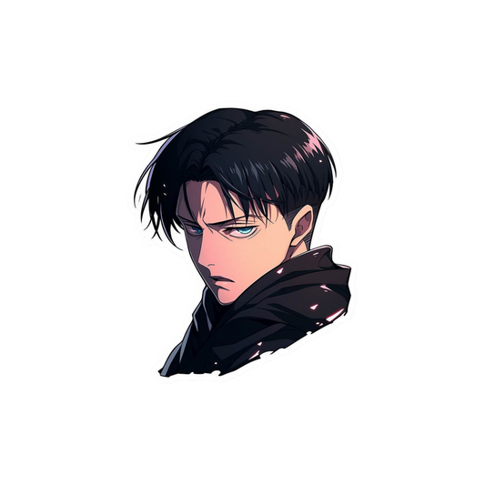Levi Ackerman Portrait Sticker | Attack on Titan | Anime Sticker