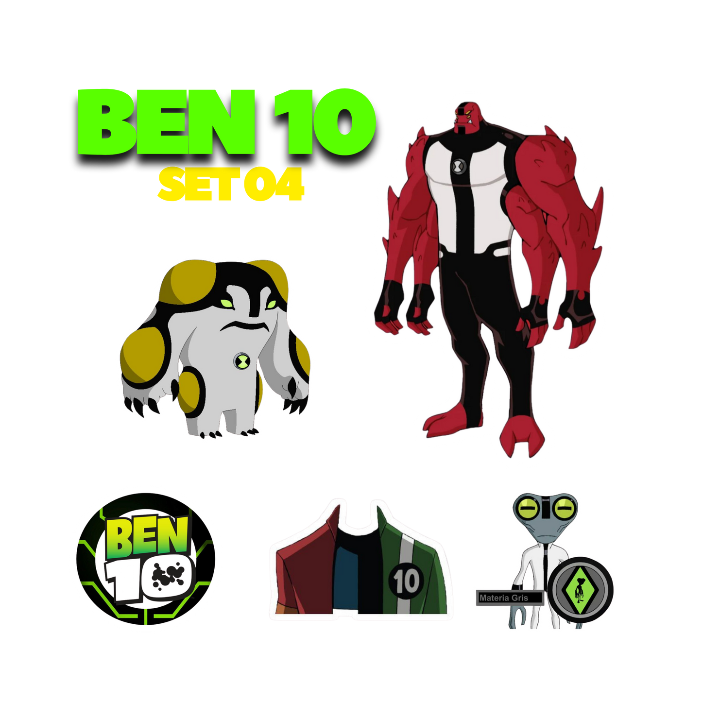 Ben 10 Sticker Set 4 | Sticker