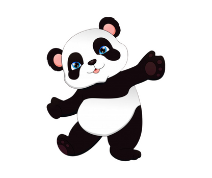 Panda Sticker Set | Customized Sticker BD