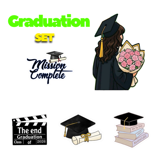 Graduation Sticker Set | Customized Sticker BD