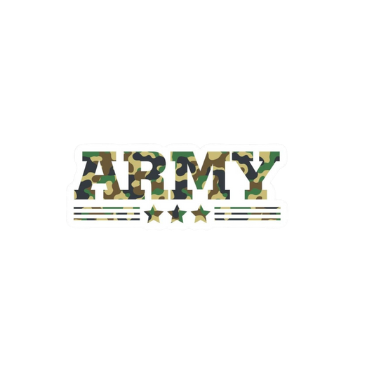 Army Camouflage Sticker | Combat & Military | Customized Sticker BD