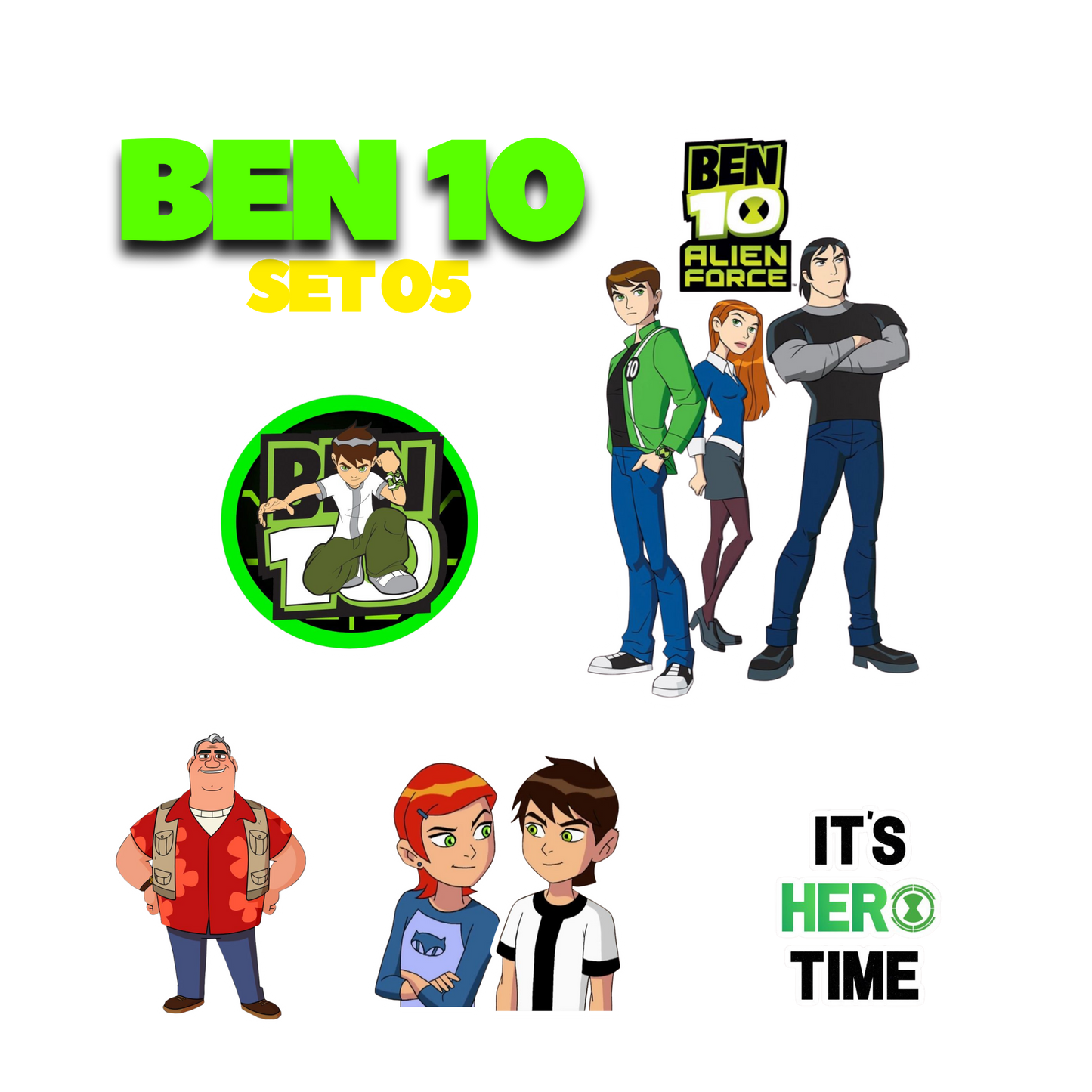 Ben 10 Sticker Set 5 | Sticker