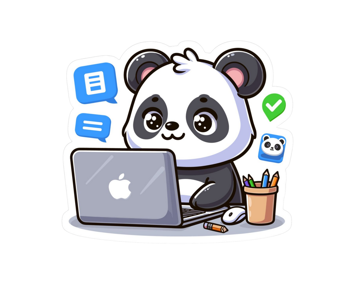 Panda Sticker 13 | Customized Sticker BD