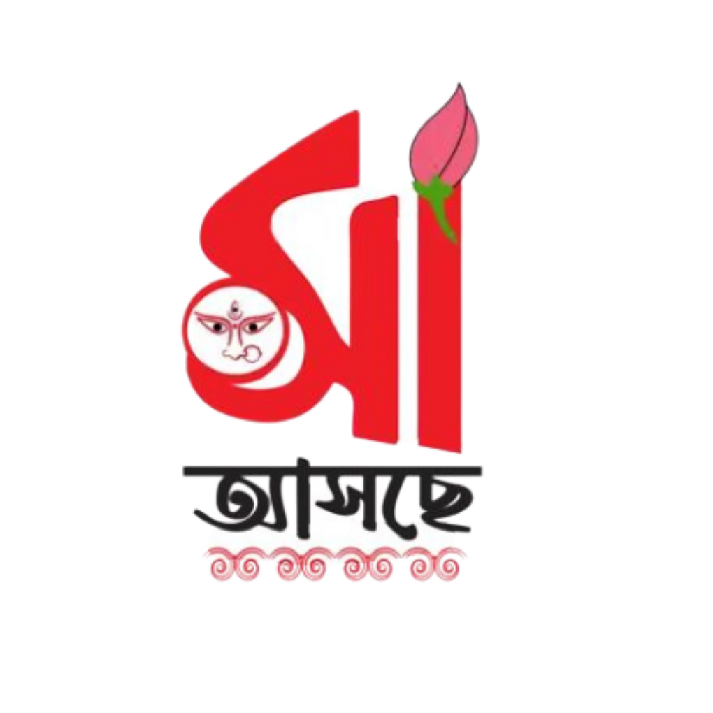Maa Asche Sticker | Durga Puja Sticker | Customized Sticker BD