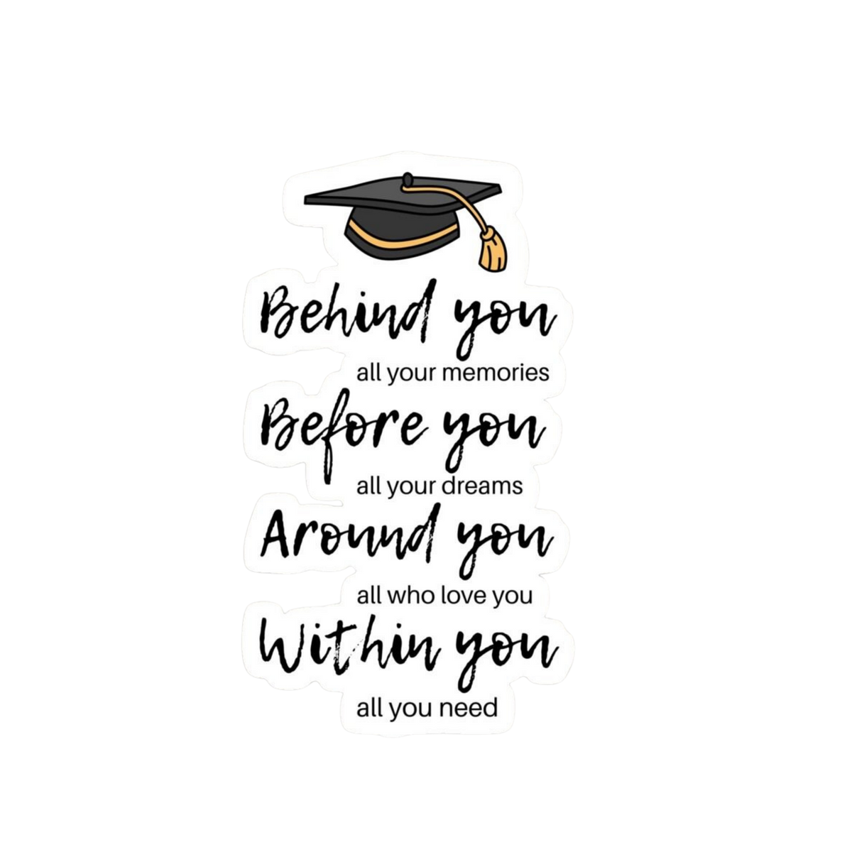 Graduation Sticker 9 | Customized Sticker BD
