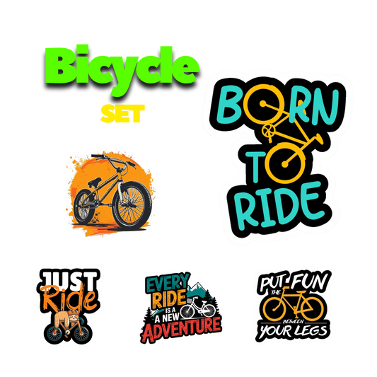 Bicycle Sticker Set | Sticker