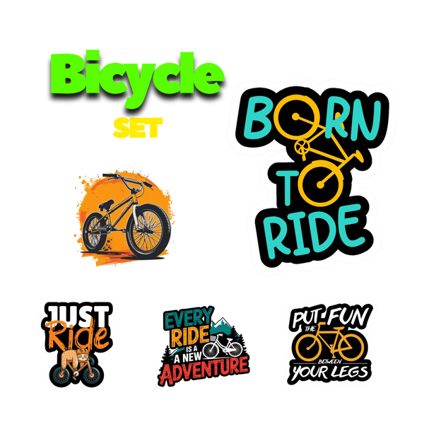 Bicycle Sticker Set | Sticker