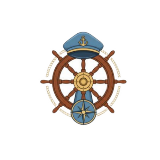 Nautical Sticker | Wheel Design | Customized Sticker BD