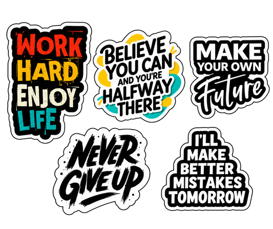 Motivation Sticker Set | Customized Sticker BD