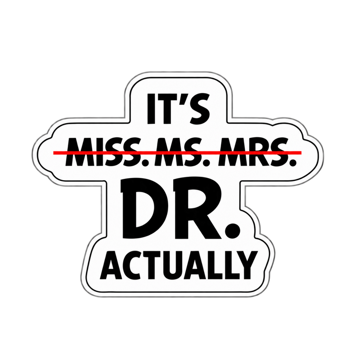 Medical Student Sticker 2 | Doctor | Customized Sticker BD
