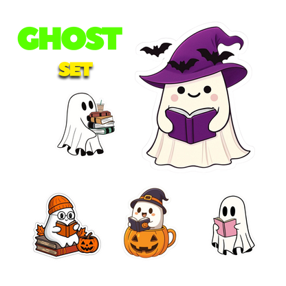 Ghost Sticker Set | Customized Sticker BD