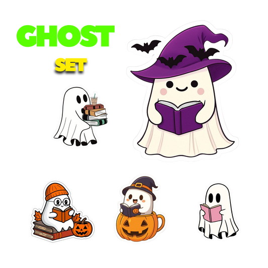 Ghost Sticker Set | Customized Sticker BD