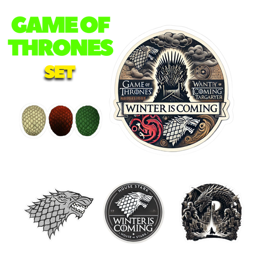 Game Of Thrones Sticker Set | Customized Sticker BD