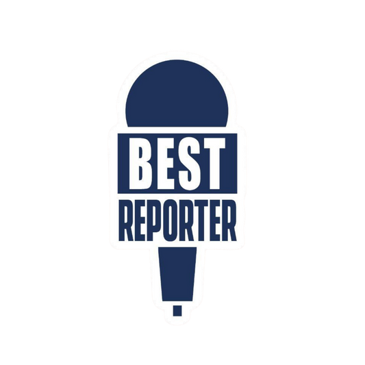 Journalist Sticker 14 | Best Reporter | Customized Sticker BD